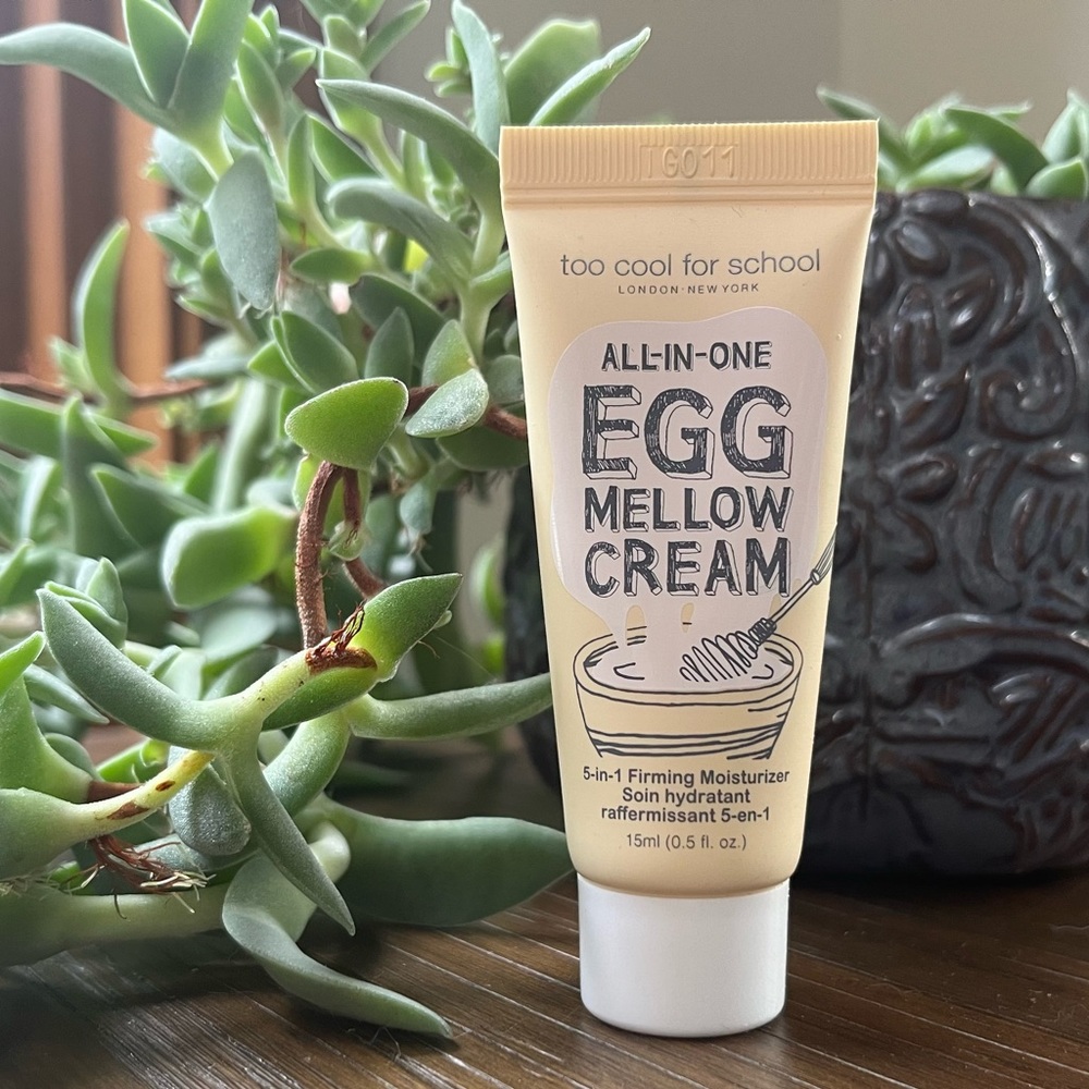 5/$25 Too Cool for School Egg Mellow Cream Firming Moisturizer